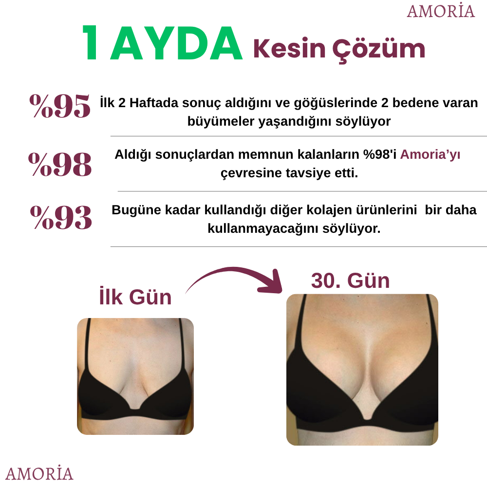 Amoria Gold Göğüs Kolajen Maskesi